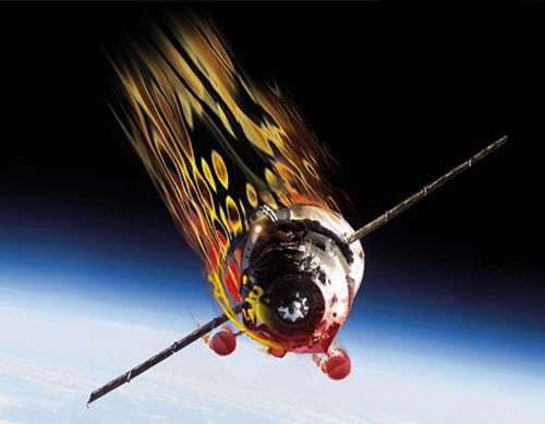 Phi thuyền Phobos-Grunt rơi xuống Siberia sau khi phóng lên - Ảnh: geonewsupdate.com